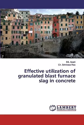 Effective utilization of granulated blast furnace slag in concrete cover