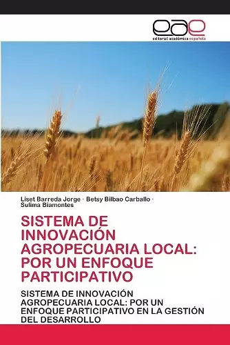 Sistema de Innovación Agropecuaria Local cover