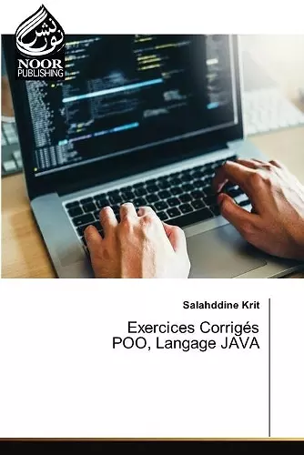 Exercices Corrigés POO, Langage JAVA cover