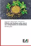 Effetto del fosforo sulla resa e sui componenti di rendimento cover