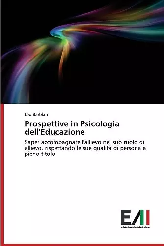 Prospettive in Psicologia dell'Educazione cover