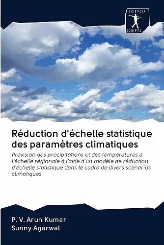 Réduction d'échelle statistique des paramètres climatiques cover