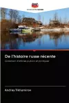 De l'histoire russe récente cover