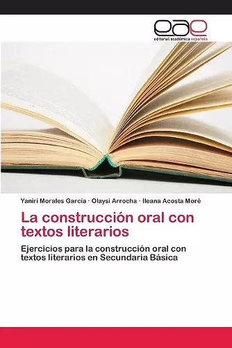 La construcción oral con textos literarios cover