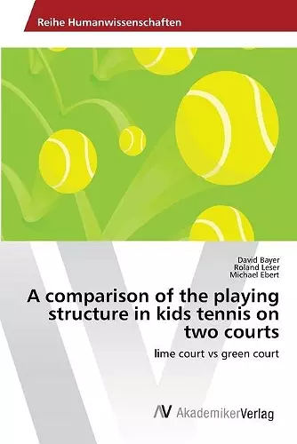 A comparison of the playing structure in kids tennis on two courts cover