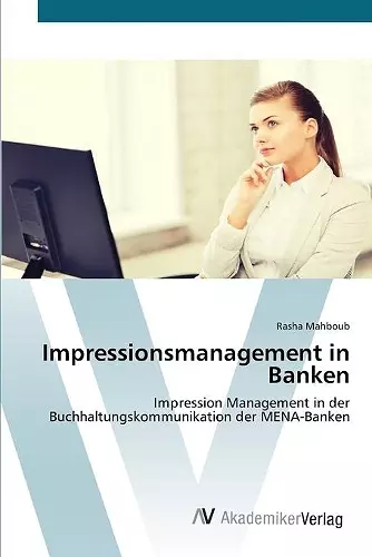 Impressionsmanagement in Banken cover