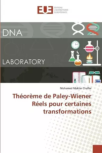 Théorème de Paley-Wiener Réels pour certaines transformations cover