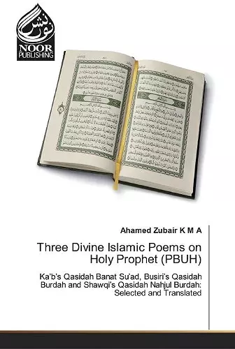 Three Divine Islamic Poems on Holy Prophet (PBUH) cover