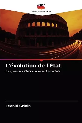 L'évolution de l'État cover