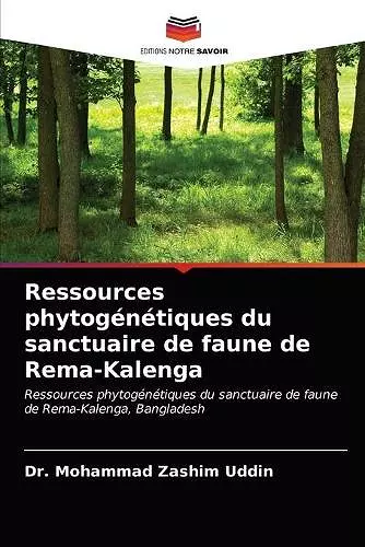 Ressources phytogénétiques du sanctuaire de faune de Rema-Kalenga cover