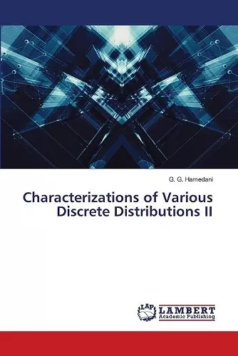 Characterizations of Various Discrete Distributions II cover