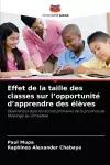 Effet de la taille des classes sur l'opportunité d'apprendre des élèves cover
