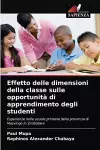 Effetto delle dimensioni della classe sulle opportunità di apprendimento degli studenti cover