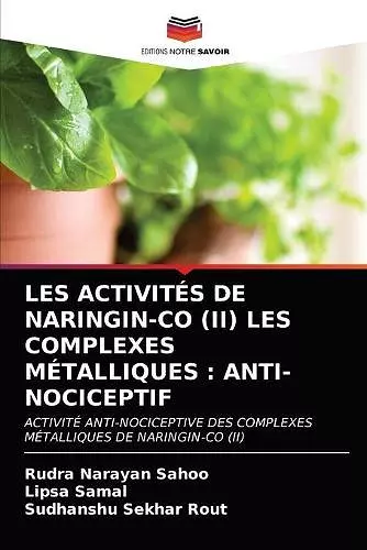 Les Activités de Naringin-Co (II) Les Complexes Métalliques cover