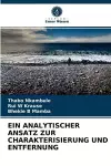 Ein Analytischer Ansatz Zur Charakterisierung Und Entfernung cover