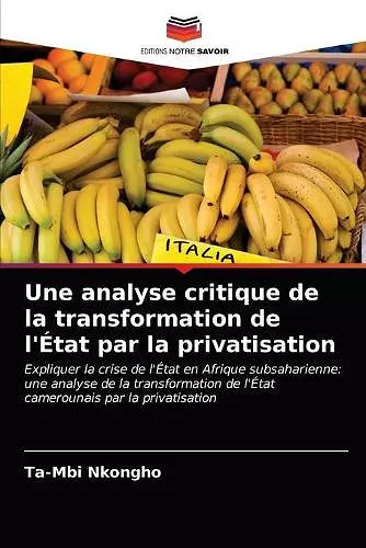 Une analyse critique de la transformation de l'État par la privatisation cover