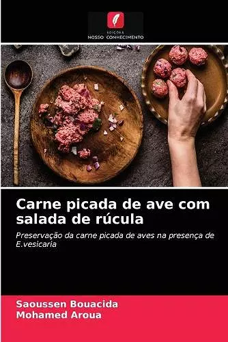 Carne picada de ave com salada de rúcula cover