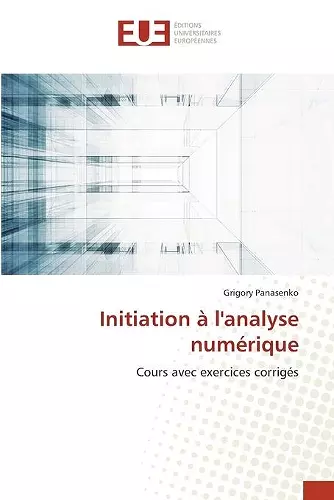 Initiation à l'analyse numérique cover