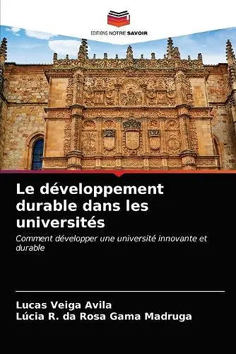Le développement durable dans les universités cover