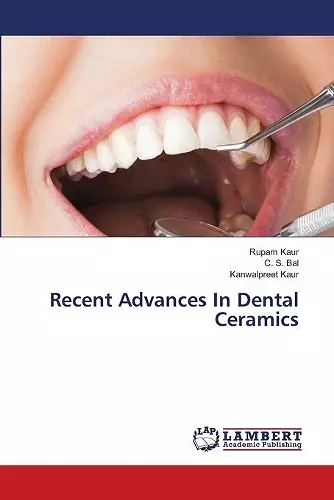 Recent Advances In Dental Ceramics cover