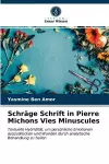 Schräge Schrift in Pierre Michons Vies Minuscules cover