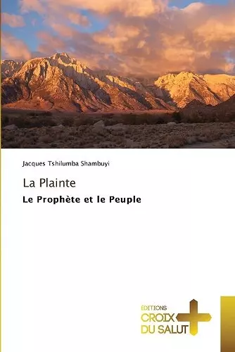 La Plainte cover