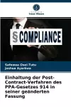 Einhaltung der Post-Contract-Verfahren des PPA-Gesetzes 914 in seiner geänderten Fassung cover