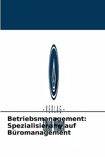 Betriebsmanagement cover