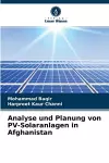 Analyse und Planung von PV-Solaranlagen in Afghanistan cover