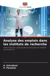 Analyse des emplois dans les instituts de recherche cover