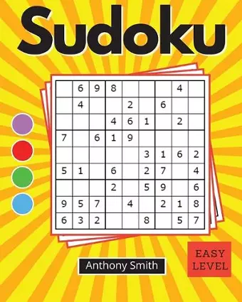 Easy Sudoku Puzzle For Adults cover