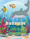 Dauphin Livre de Coloriage cover