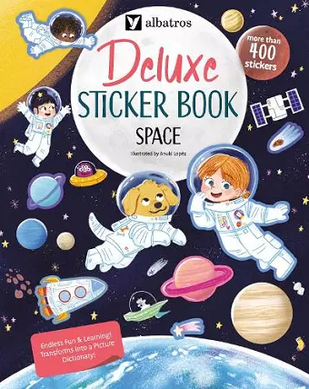 Deluxe Sticker Book: Space cover