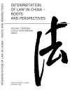 Interpretation of Law in China cover