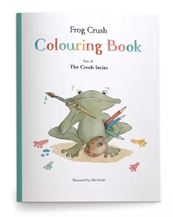 Frog Crush Series Colouring Book cover