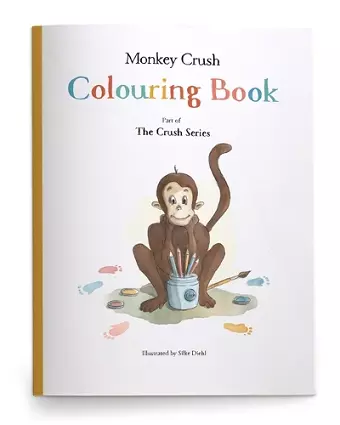 Monkey Crush Series Colouring Book cover