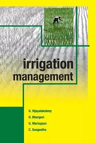 Irrigation Management cover