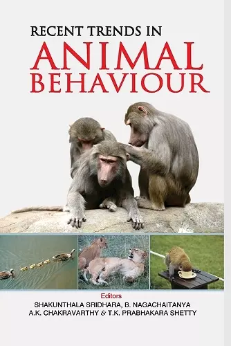 Recent Trends in Animal Behaviour cover
