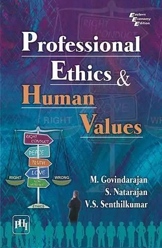 Professional Ethics and Human Values cover