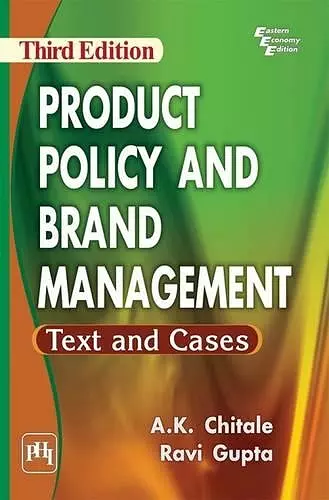 Product Policy and Brand Management Text and Cases cover