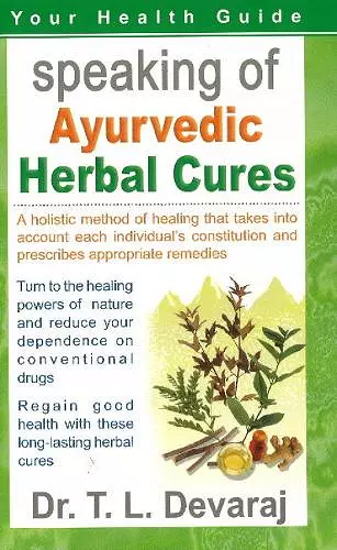 Speaking of Ayurvedic Herbal Cures cover