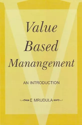 Value Based Management cover