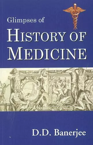 Glimpses of History of Medicine cover