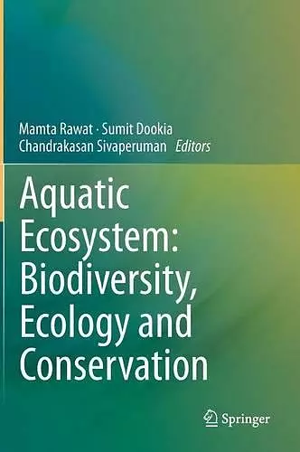 Aquatic Ecosystem: Biodiversity, Ecology and Conservation cover