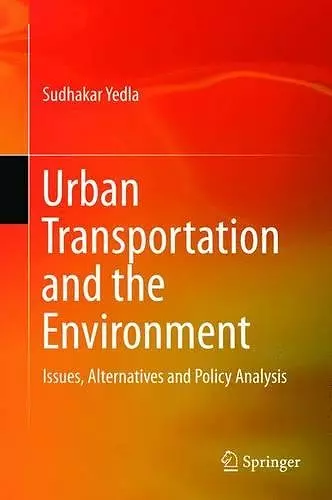 Urban Transportation and the Environment cover