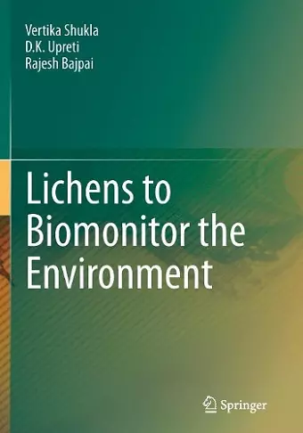 Lichens to Biomonitor the Environment cover