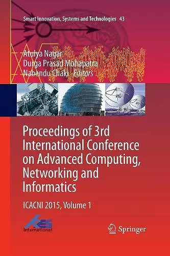 Proceedings of 3rd International Conference on Advanced Computing, Networking and Informatics cover