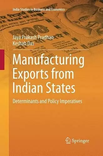 Manufacturing Exports from Indian States cover