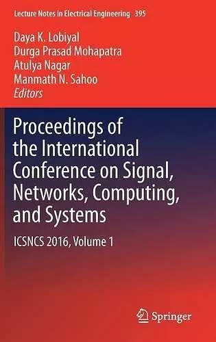 Proceedings of the International Conference on Signal, Networks, Computing, and Systems cover