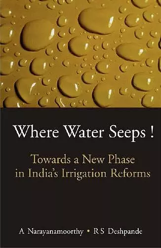 Where Water Seeps! cover